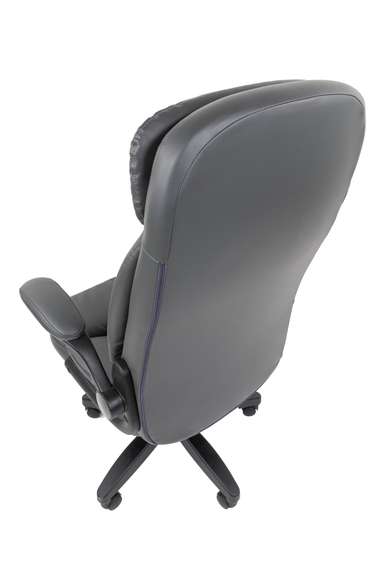Офисное кресло Chairman 533 Россия экокожа серый