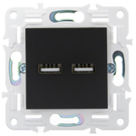 Розетка USB  IEK SK-U21-D31-K02