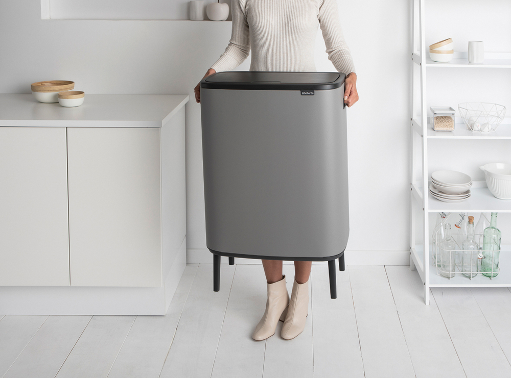 Мусорный бак Bo Touch Bin HI 60л Brabantia Минерально-серый