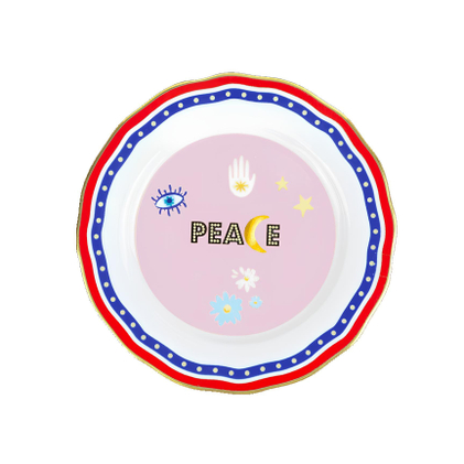 BACI MILANO Тарелка десертная "Мир"