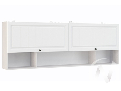 Антресоль АН-722 МС Прага (ясень анкор/белое дерево)