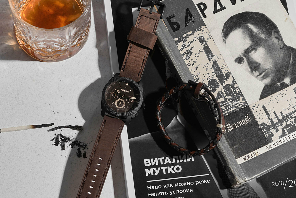 Наручные часы Fossil FS5251SET с хронографом