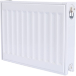 Радиатор панельный профильный ROMMER Ventil тип 11 - 300x400 мм (подключение нижнее, цвет белый)
