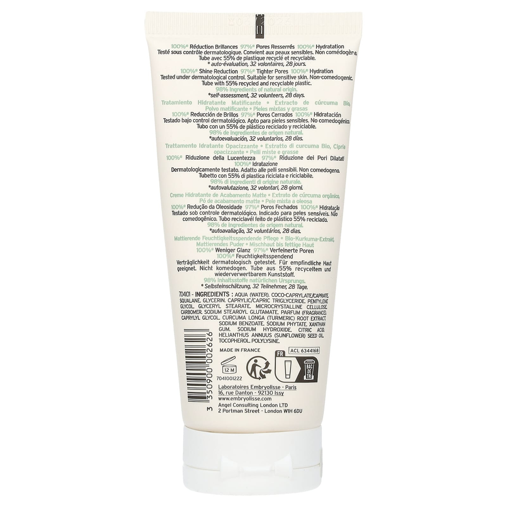 Embryolisse, матирующий увлажняющий крем, 50 мл (1,69 жидк. унции)