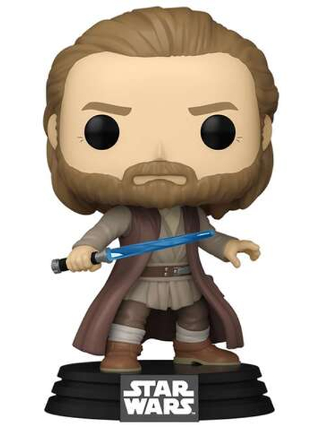 Фигурка Funko POP! Bobble Star Wars Obi-Wan Kenobi S2 Obi-Wan Kenobi (Battle Pose) (629) 67584