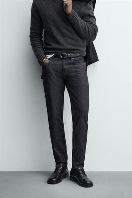 ZARA ДЖИНСЫ SLIM FIT БАЗОВЫЕ, ИНДИГО