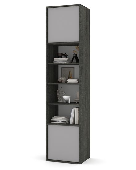 дуб интра / вулканический серый