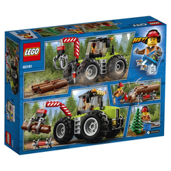 LEGO City: Лесной трактор 60181 — Forest Tractor — Лего Сити Город