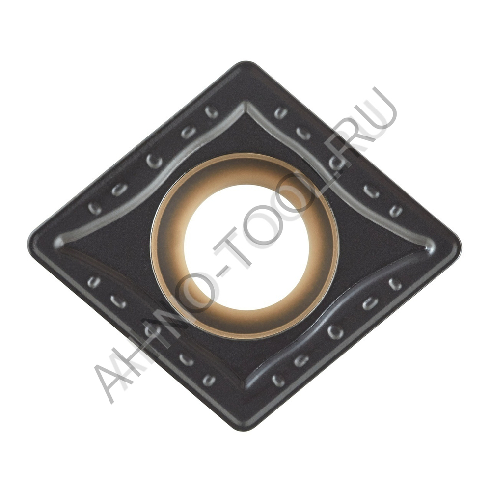 Пластина твердосплавная ISO CCMT120408-PMA ACP20E AHNO по стали, получистовая