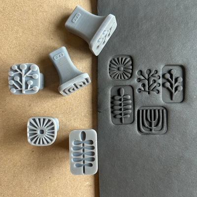 Набор штампа «Растительный орнамент №2»