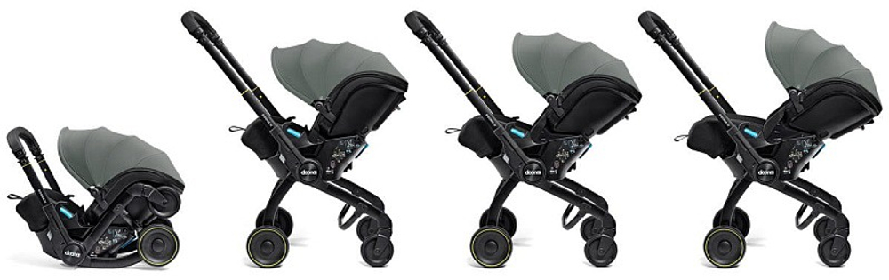 Автокресло-коляска Doona X (0-13 кг), Slate Green