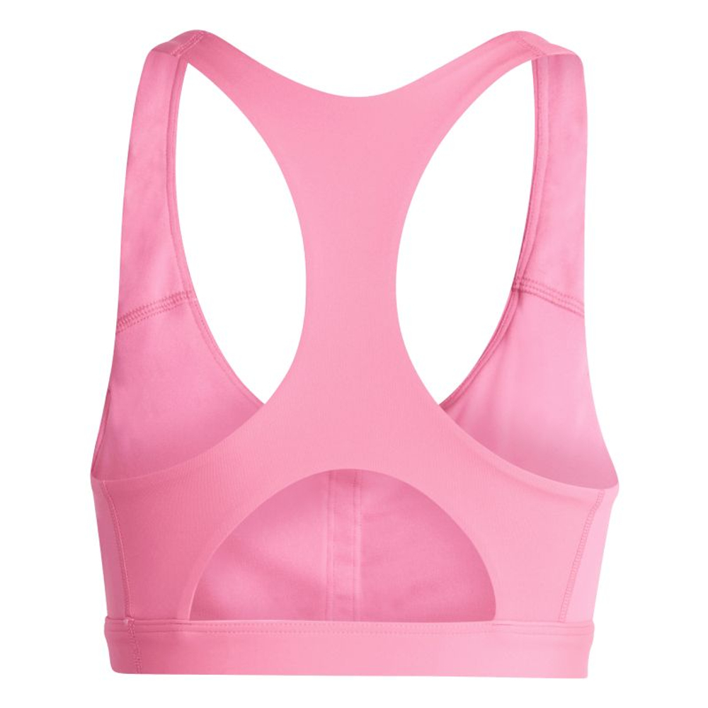 ТОП теннисный Adidas Optime Essentials Medium Support - lucid pink