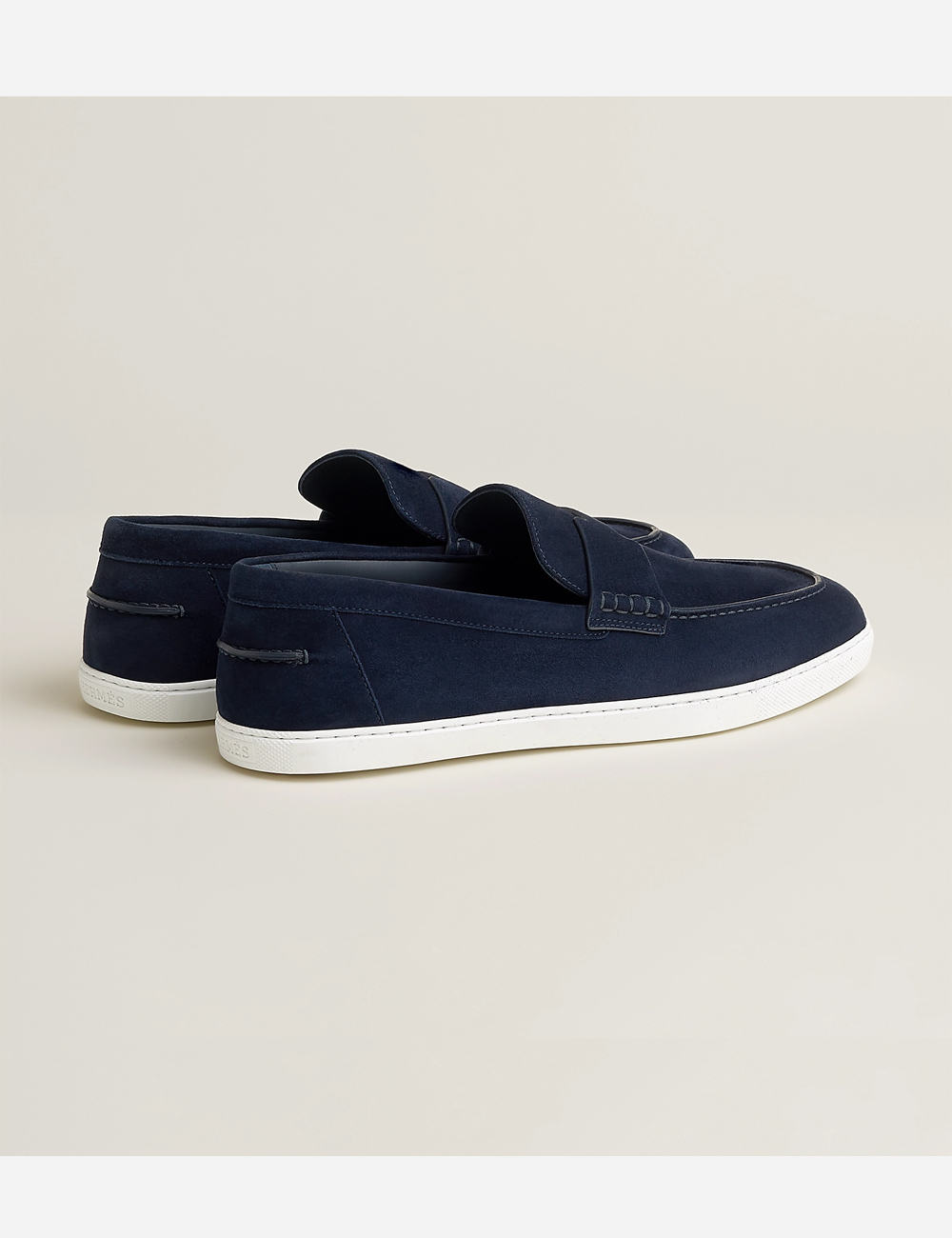 Hermes Job Loafer Marine