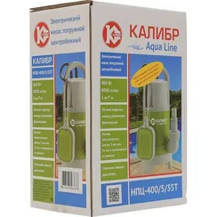 Насос дренажный "КАЛИБР" НПЦ-400/5/35T  AQUA LINE