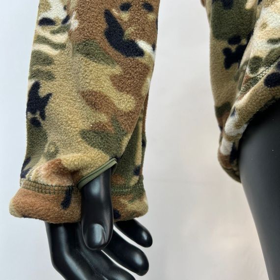 Флисовая военная зимняя кофта толстая «Shark Skin», мультикам