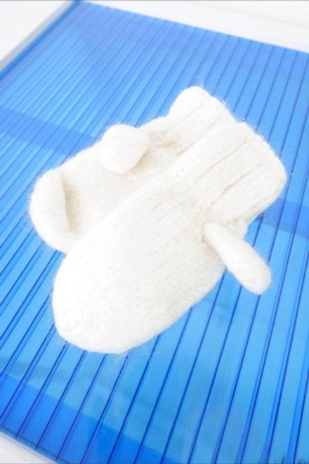 Варежки теплые на 1-2 года