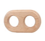 Рамка 2-местная R, дерево, цвет Натурэль RF1-620-10