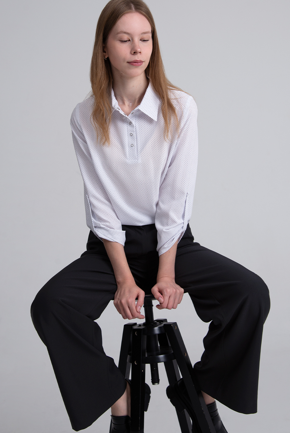 Брюки женские 4137АП, черный #70Ч024137АП