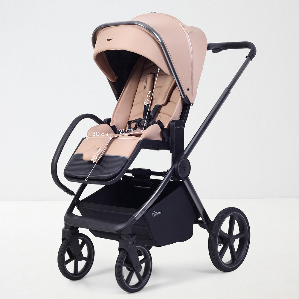 Детская коляска Rant Falcon Soft Therm 2 в 1 Beige