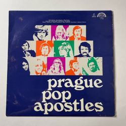 Винтажная виниловая пластинка LP Сборник Чешской Эстрады Prague Pop Apostles (Чехословакия 1973)