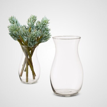 Стеклянная Ваза 20х10 см 1020-1