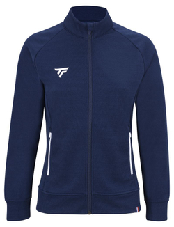 Женская Кофта теннисная Tecnifibre Team Jacket - небесный