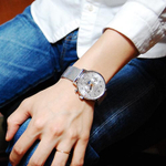 ZEPPELIN Quartz Movement 30m Water Resistance Men"s Watches Watch 40mm Silver Dial Stainless Steel Watch Case