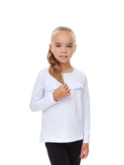 Блузка для девочки р-р 122, Голубой