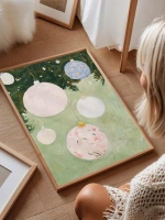 Постер 50х70 см новогодний 1 шт