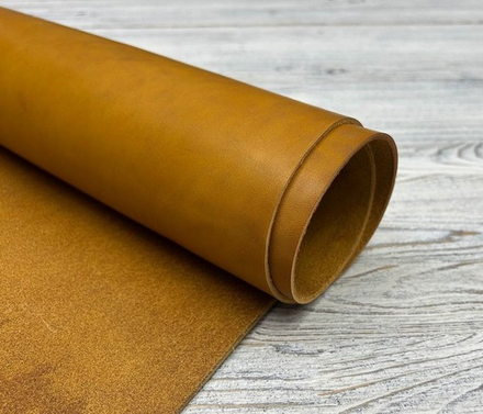 Misteria Yellow (2,6-2,8 мм), цв. Желтый, натуральная кожа