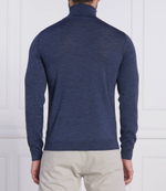 Хлопковый гольф musso-p BOSS BLACK - голубой(50468262)