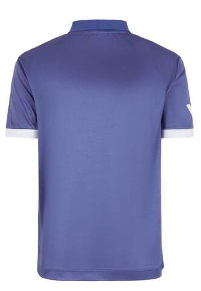 Мужское теннисное поло EA7 Man Jersey Polo Shirt - marlin