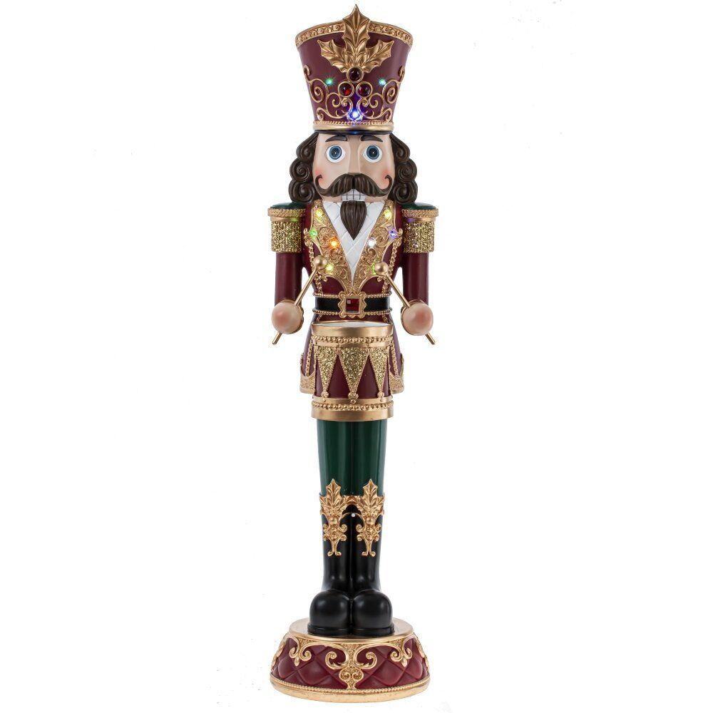 GAEM Фигурка декоративная "Щелкунчик" с подсветкой (2xAAA н/п), L22 W24 H90 см