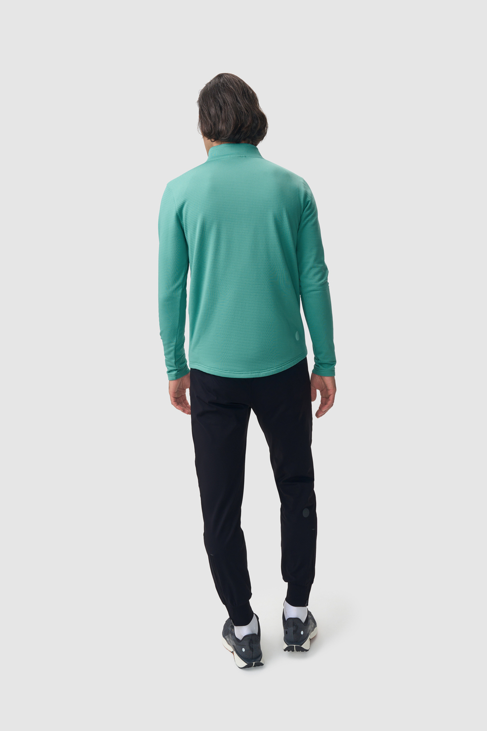 Лонгслив мужской Винд зеленый