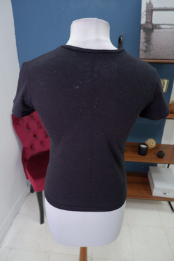 Футболка T-Design с принтом 40 размер