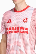 Футболка adidas Canada 2026 - красный