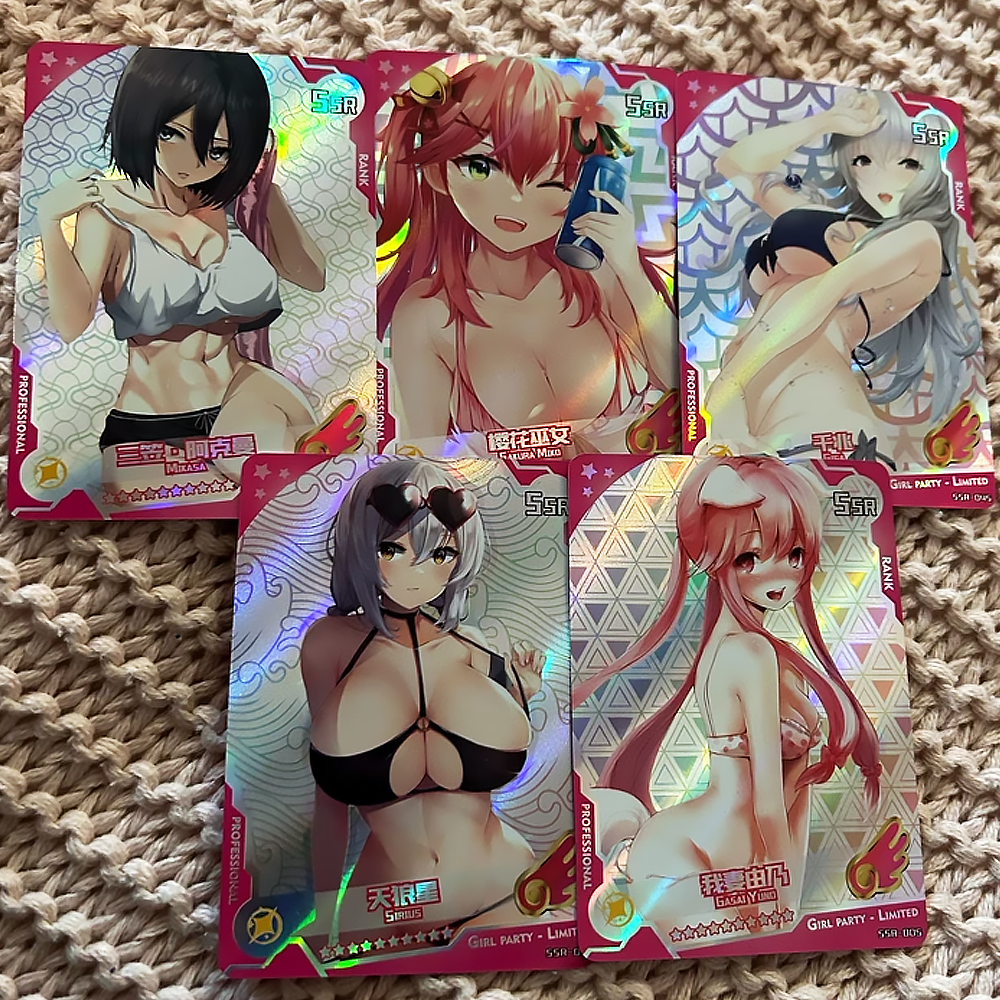 Коллекционные карточки "Вайфу / Waifu" 18+