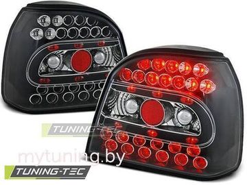 Задние фонари VW Golf 3 black led