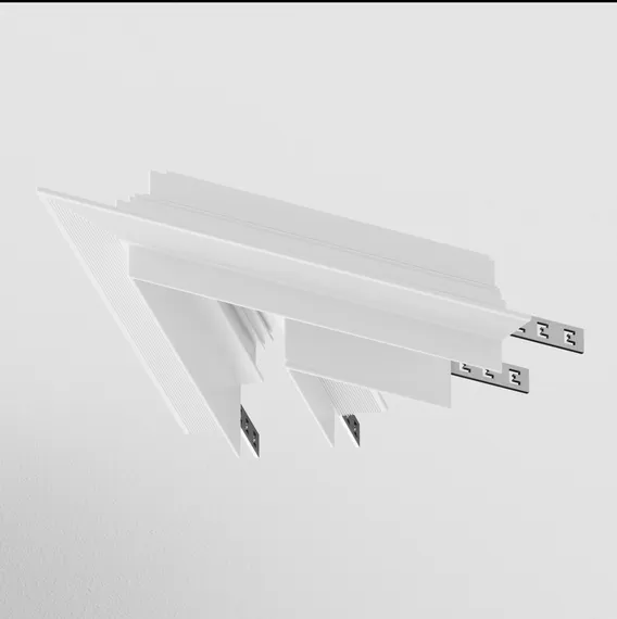 Угол-соединитель 45° Gravity встраиваемый белый Technical tra010cls-42w