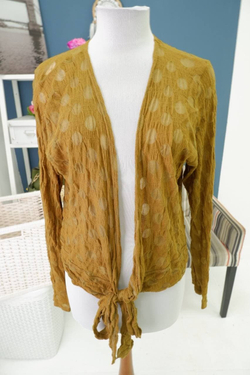 Кардиган на завязках 46 размер