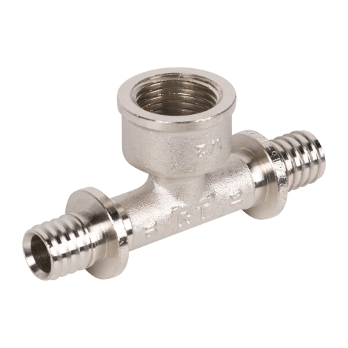 Тройник с внутренней резьбой 16×1/2quot;×16