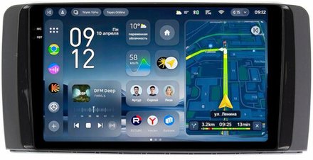 Магнитола для Mercedes-Benz R W251 2005-2015 - Teyes CC4-PRO монитор 9.5" 2K QLED на Android 13, Snapdragon 778G, AI, CarPlay, DSP, 4G SIM-слот