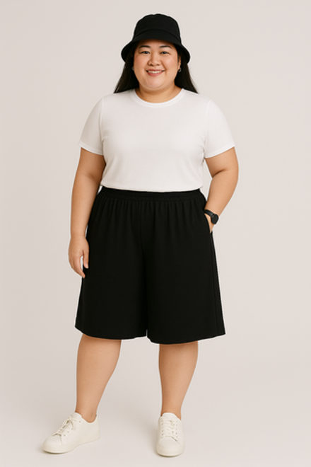 Шорты женские широкие