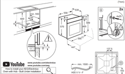 Электрический духовой шкаф Electrolux EOF5F50BV