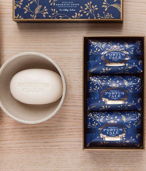 Праздничный синий, набор мыла Festive Blue, Castelbel Porto