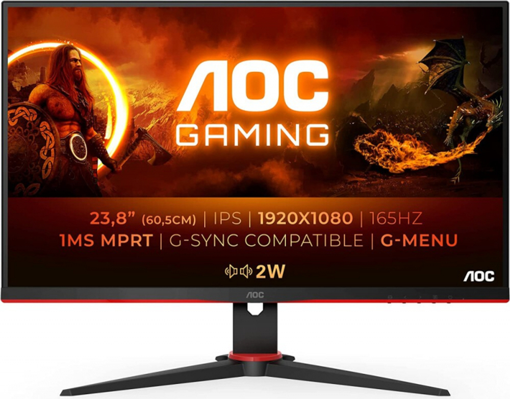 Монитор AOC 24G2SPU 23.8"
