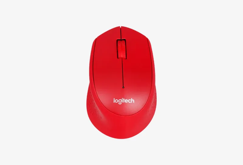 Мышь радиоканал Logitech Logitech M280 красный
