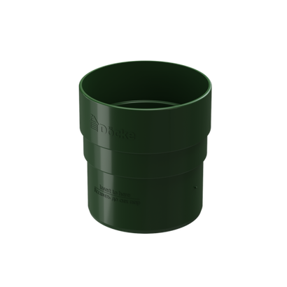 Муфта соединительная для водостока Standard, зелёный