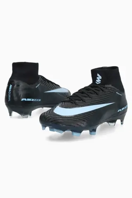 Бутсы Nike Zoom Mercurial Superfly 10 Elite FG - черный