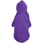 Кофта - толстовка для мелких пород собак «BRO Style», цвет фиолетовый, р L (на флисе)